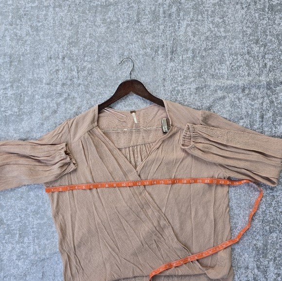 Free People Check On It Wrap Top - Picture 10 of 10